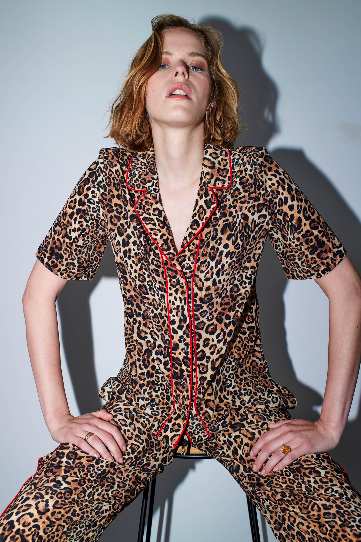 MAIA Shirt Leopard Print